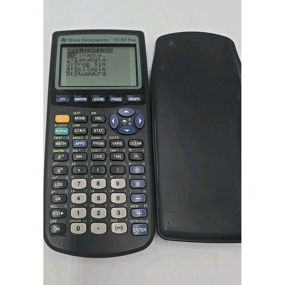 Texas Instruments TI-83 Plus Graphing Calculator - Black (83PL/TBL/1L1/A) - Picture 3 of 9